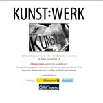 Homepage KUNST:WERK bis Dezember 2020