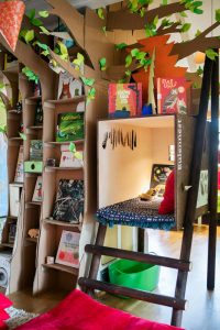 Ausstellungsgestaltung »Versteckt«/Kinderbuchhaus 2016