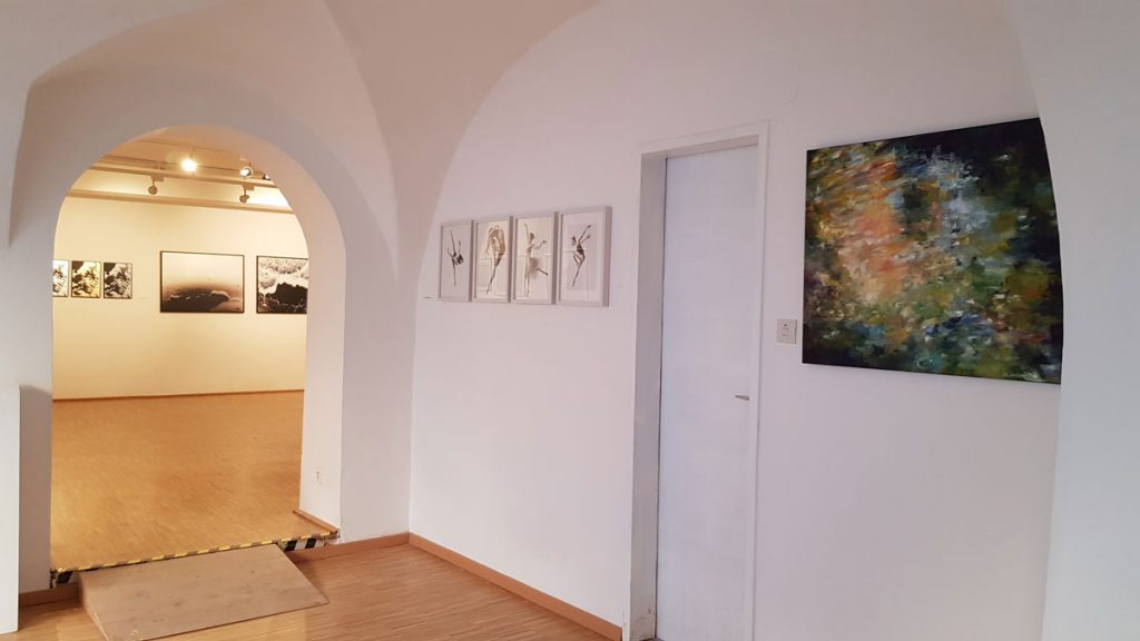 Blick in die Ausstellung „Austausch“