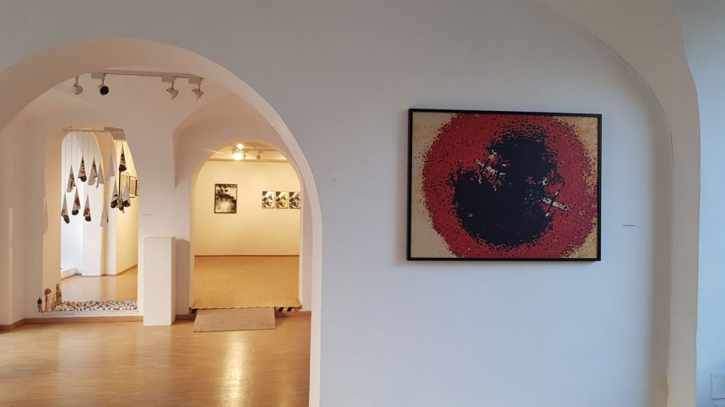 Blick in die Ausstellung „Austausch“