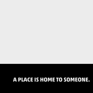 a place is home to someone