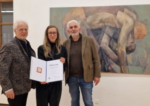 Überreichung des Adolf Peschekpreises des Publikums 2024 an Linda Partaj