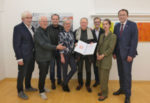 Adolf Peschekpreisträger der Jury 2024 J. F. Sochurek Überreichung des Preises