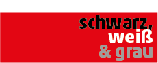 logo: schwarz, weiß & grau